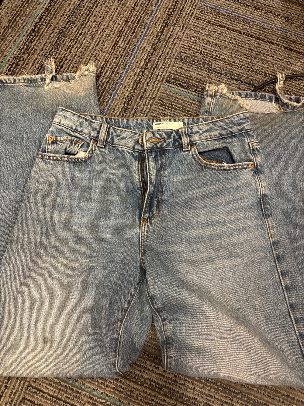 Garage Light Blue Relaxed Men’s Jeans